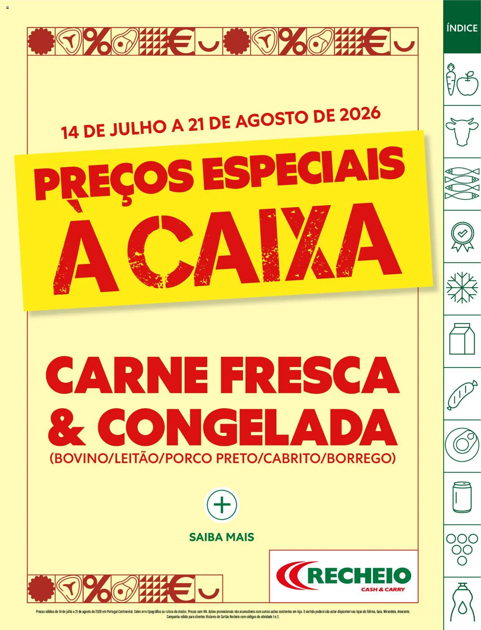 Recheio Horeca │ válido de 11/08/2026 | Página: 29 | Produtos: Carne