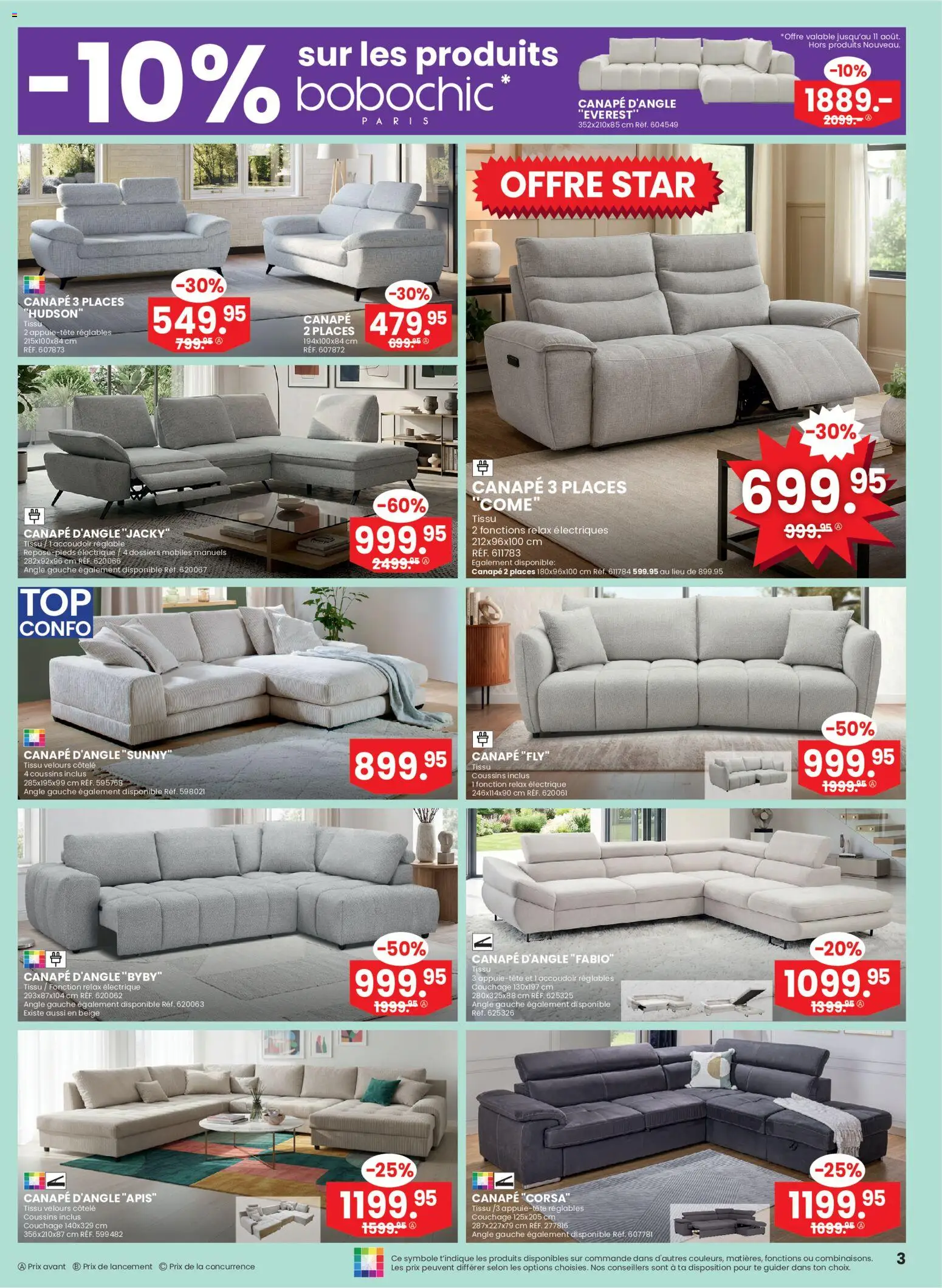 Conforama aktionen FR – gültig ab 05.08.2026 | Seite: 3