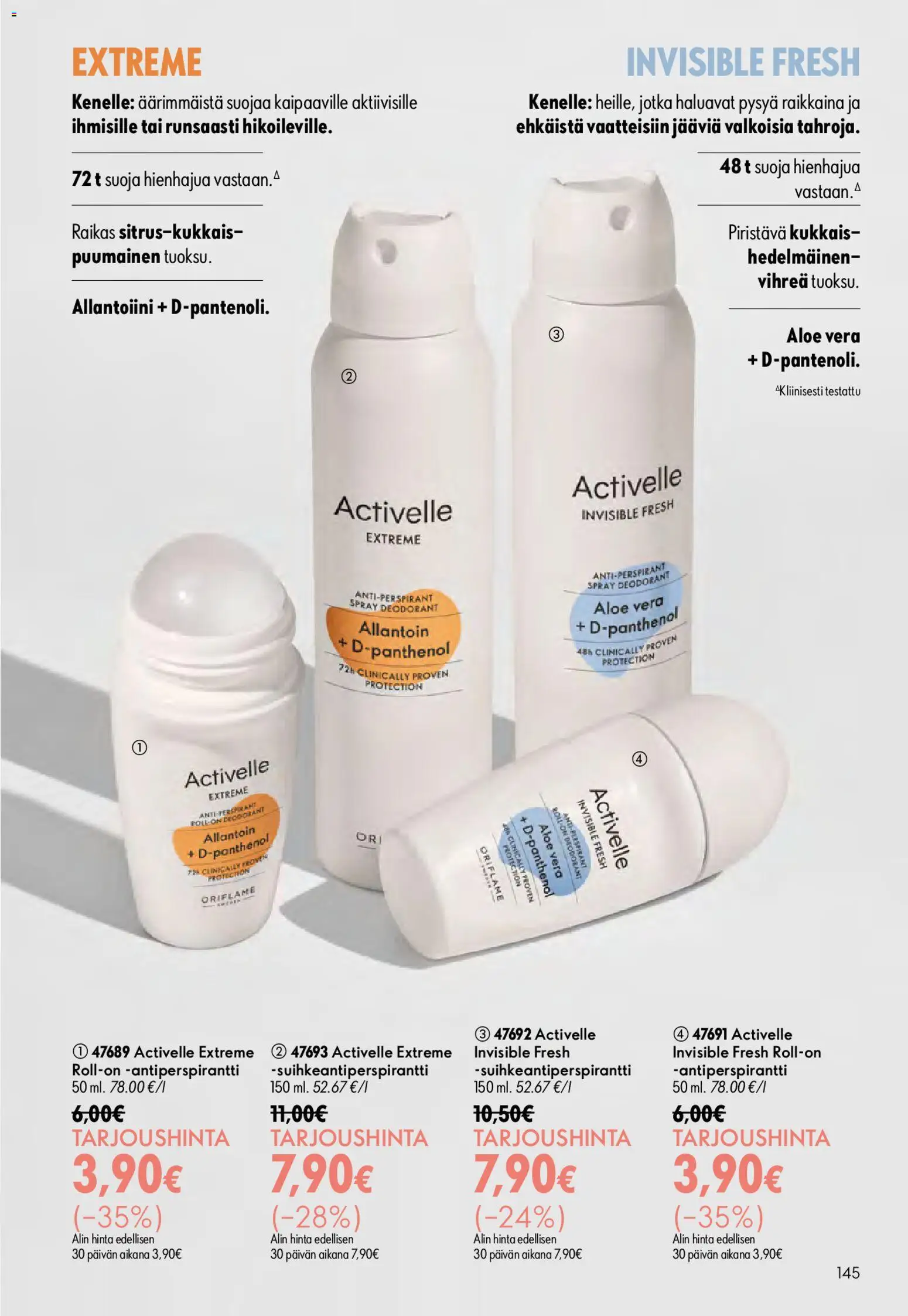 Oriflame - Esite 10 – voimassa 15/07/2026 alkaen | Sivu: 145