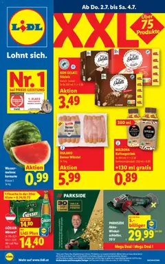 Lidl - Flugblatt ab 02.07.2026 gültig