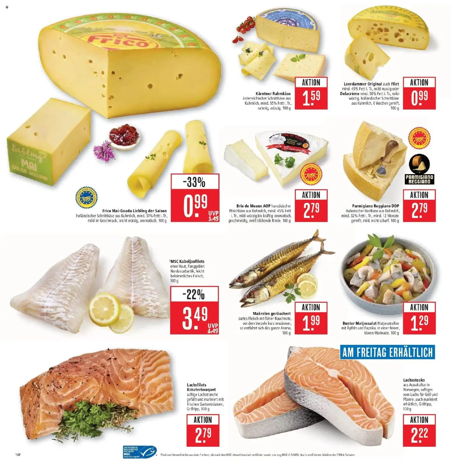 Marktkauf - Marktkauf: Wochenangebote – gültig ab 29.06.2026 | Seite: 14 | Produkte: Gouda, Leerdammer, Lachs, Fleisch