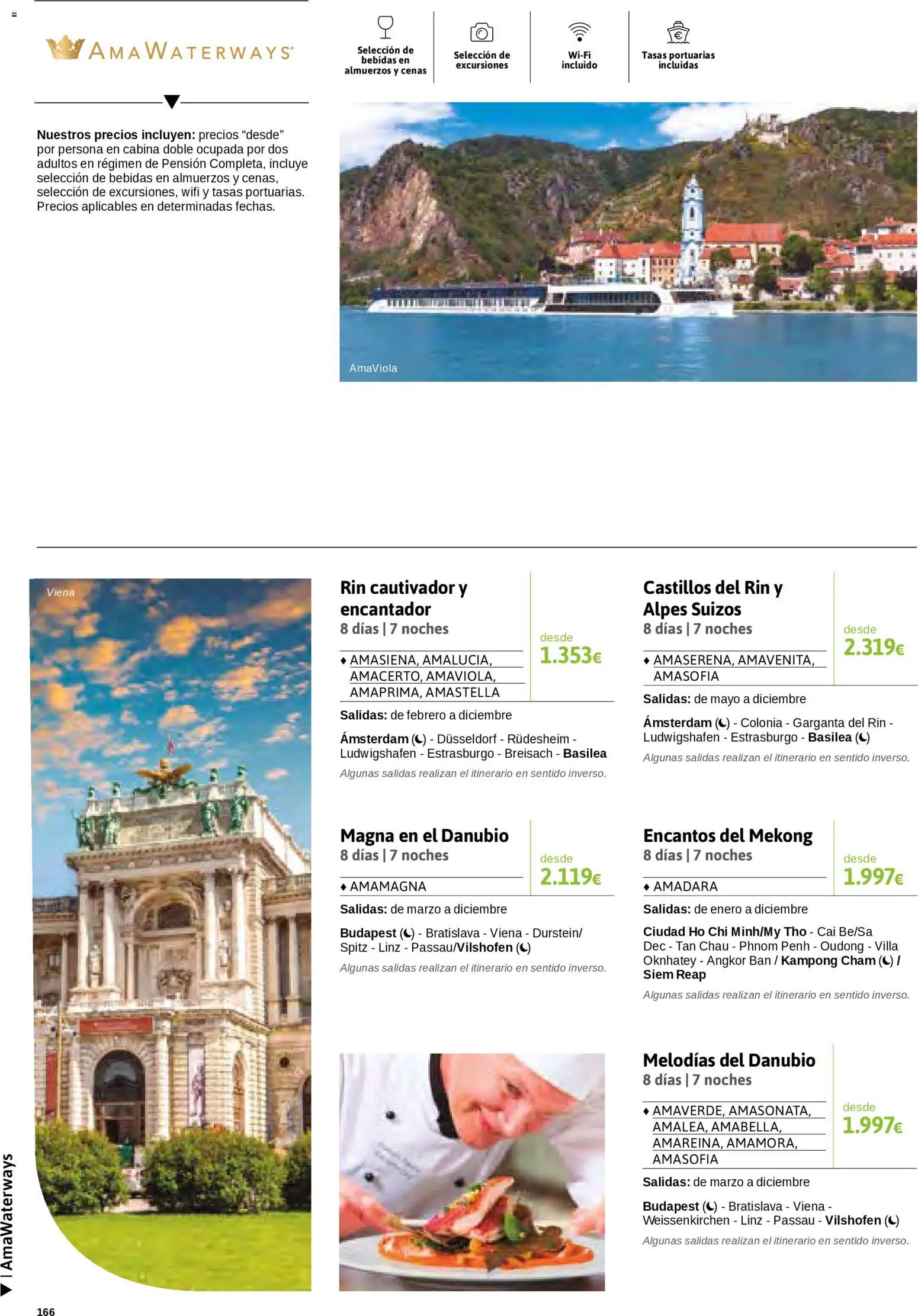 Viajes El Corte Inglés Cruceros marítimos │ válido desde el 01/01/2026 | Página: 167 | Productos: Colonia, Bebidas