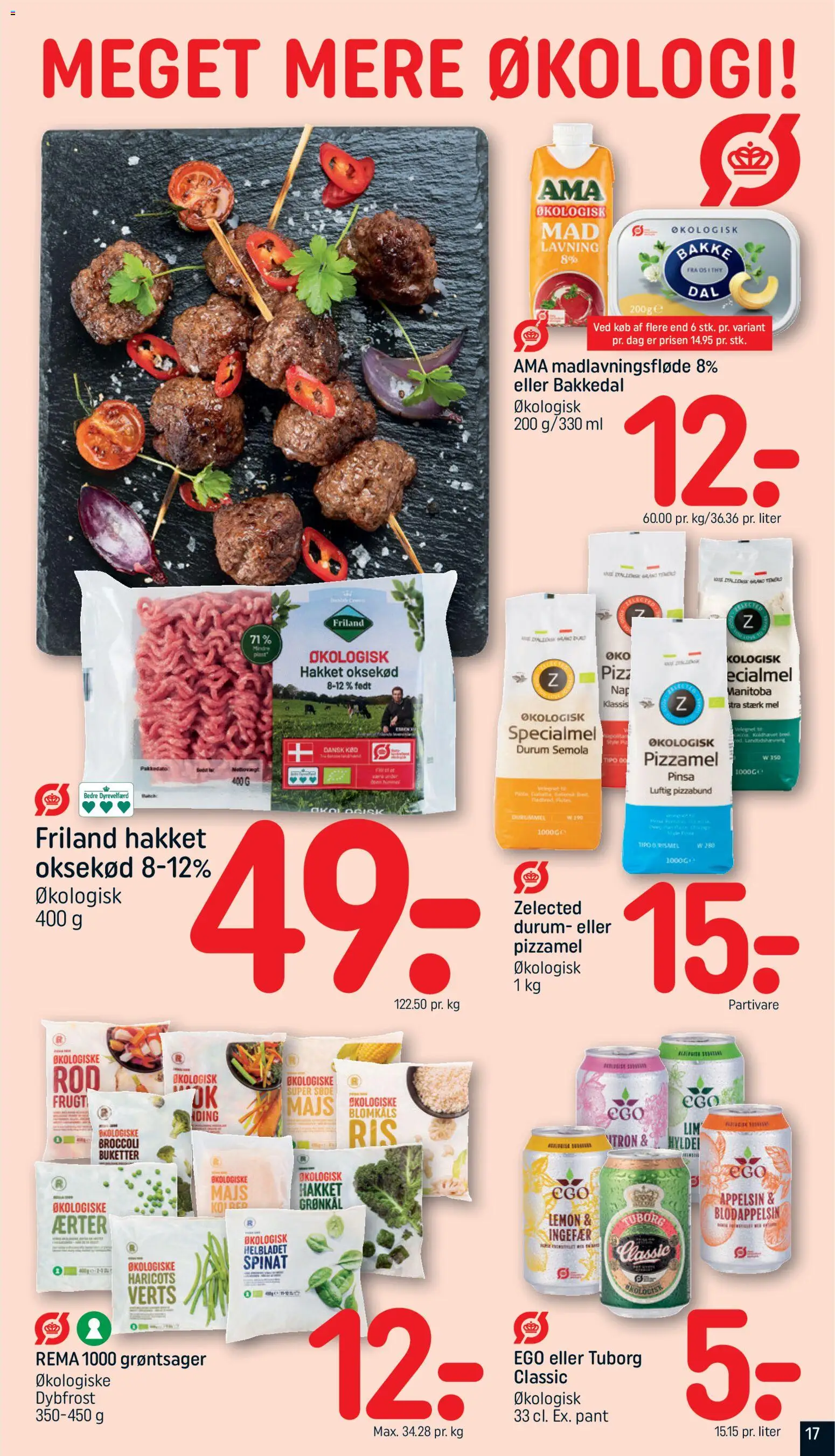 Rema 1000 tilbudsavis – gyldig fra 31.05.2026 | Side: 17 | Produkter: Ingefær, Oksekød, Broccoli, Spinat