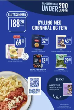 Forhåndsvisning av Rema 1000 kundeavis gyldig fra 19/10/2026 | Side: 18 | Produkter: Barilla, Hakkede tomater, Hvitløk, Tagliatelle