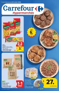 Carrefour publicité - Voorbeeld van een folder van Carrefour, geldig van 28/10/2026