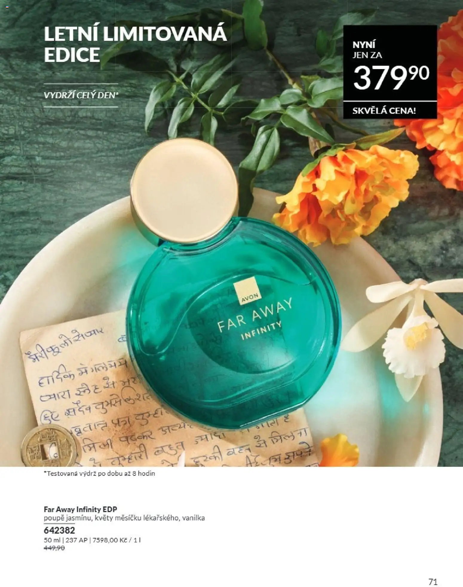 Avon Katalog 08/2026 od 01.08.2026 | Strana: 71 | Produkty: Vanilka, Květy