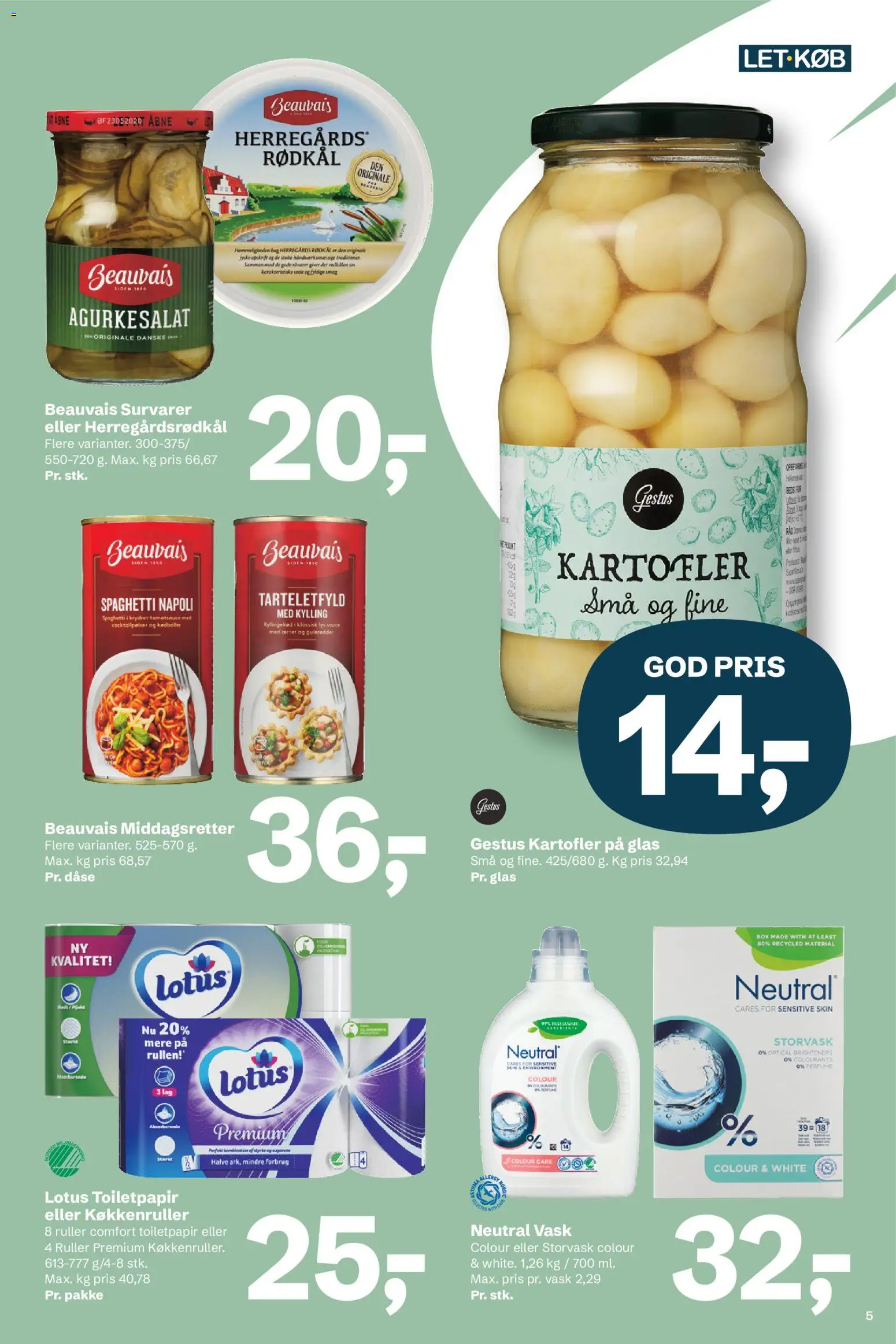 LETKØB tilbudsavis – gyldig fra 02/11/2026 | Side: 5