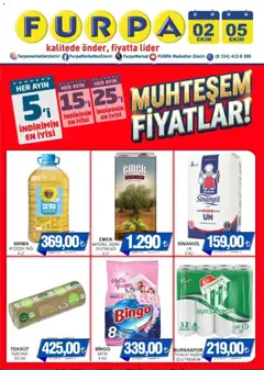 02 Ekim 2026 tarihinden itibaren geçerli olan Furpa kataloğu önizlemesi