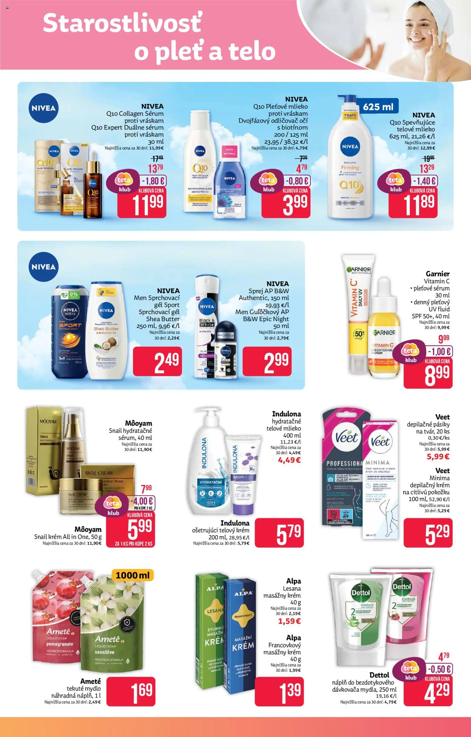 Aktuálny Teta drogerie leták od 20.07.2026 → Online akcie — page 6