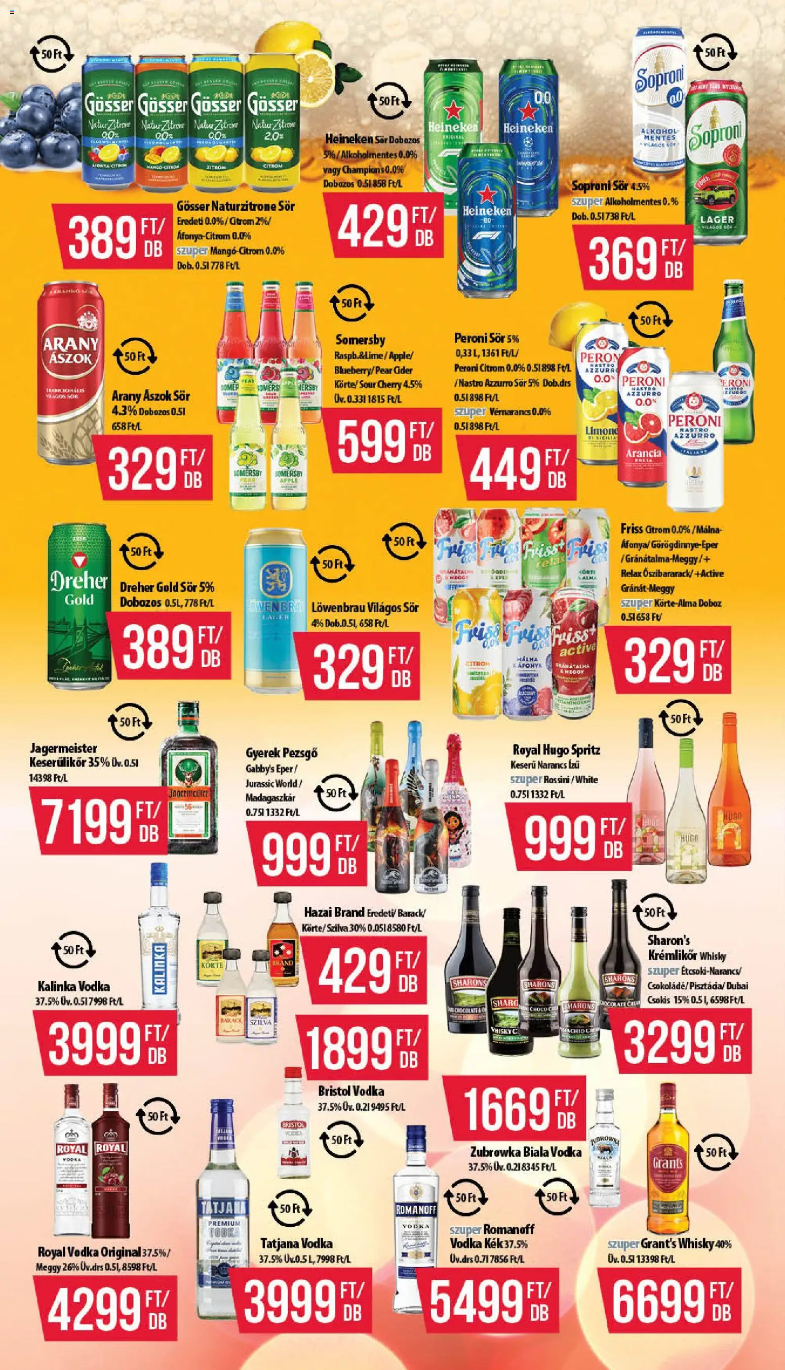 COOP akciós ujság - amely érvényes a következő dátumtól: 18.06.2026 | Oldal: 10 | Termékek: Jägermeister, Kvasac, Meggy, Doboz