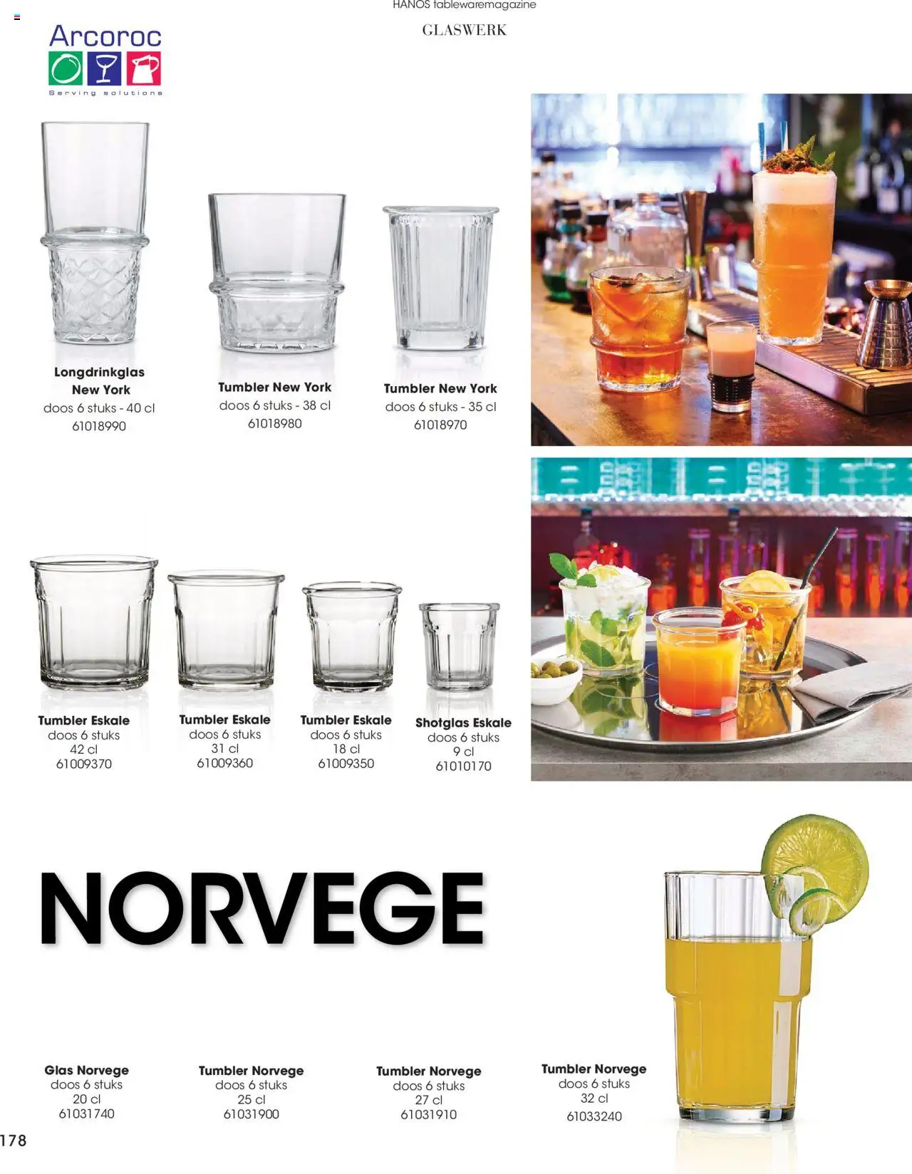 {H1} | Pagina: 178 | Producten: Glas