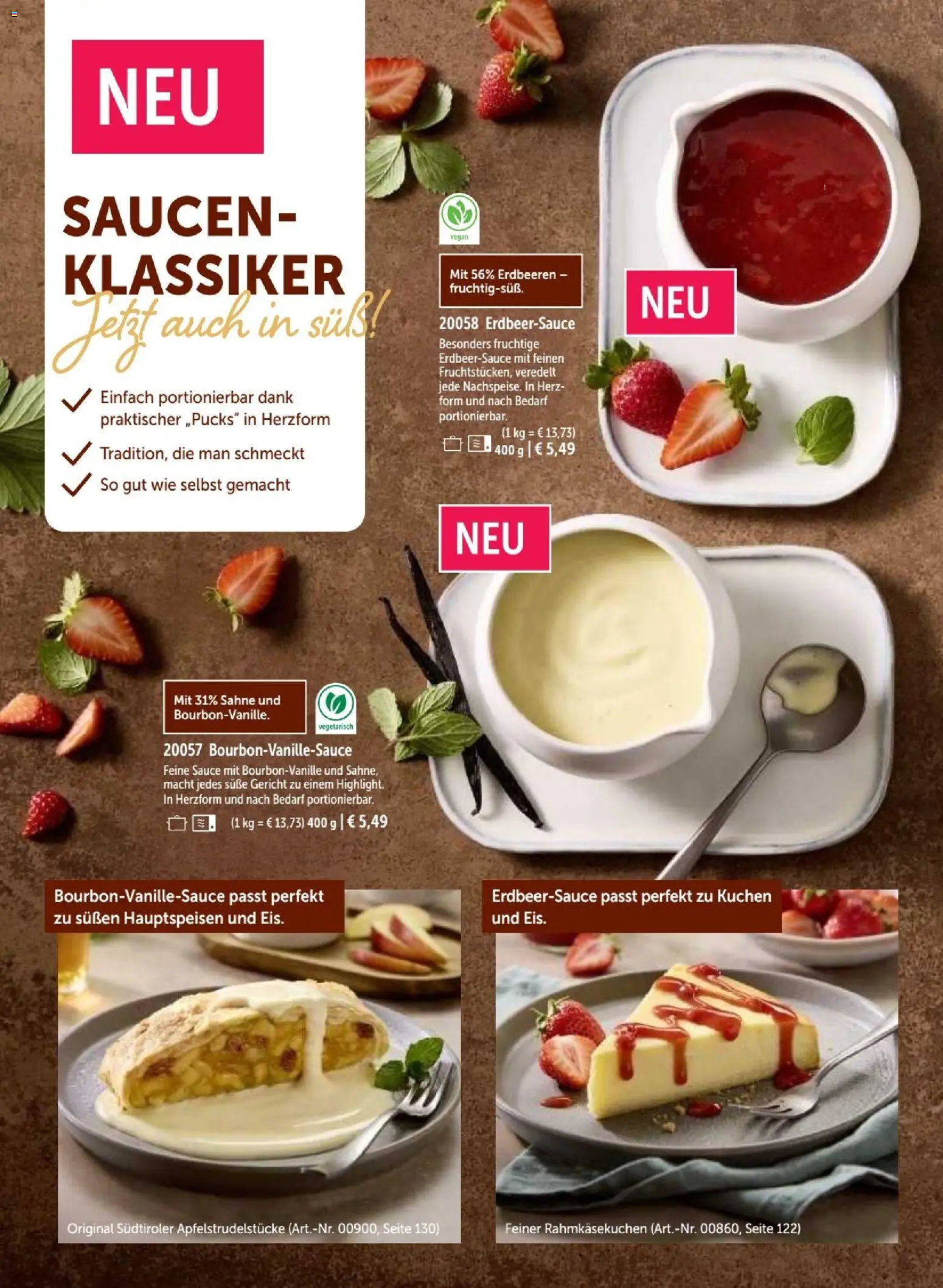 Bofrost Katalog – gültig ab 07.09.2026 | Seite: 10 | Produkte: Kuchen, Erdbeeren, Sahne
