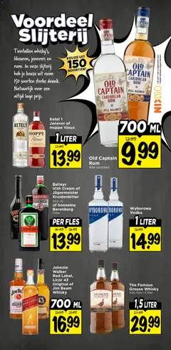 Vomar folder - Voorbeeld van een folder van Vomar, geldig van 13-09-2026 | Pagina: 33 | Producten: Jim Beam, Whisky, Slijterij, Baileys