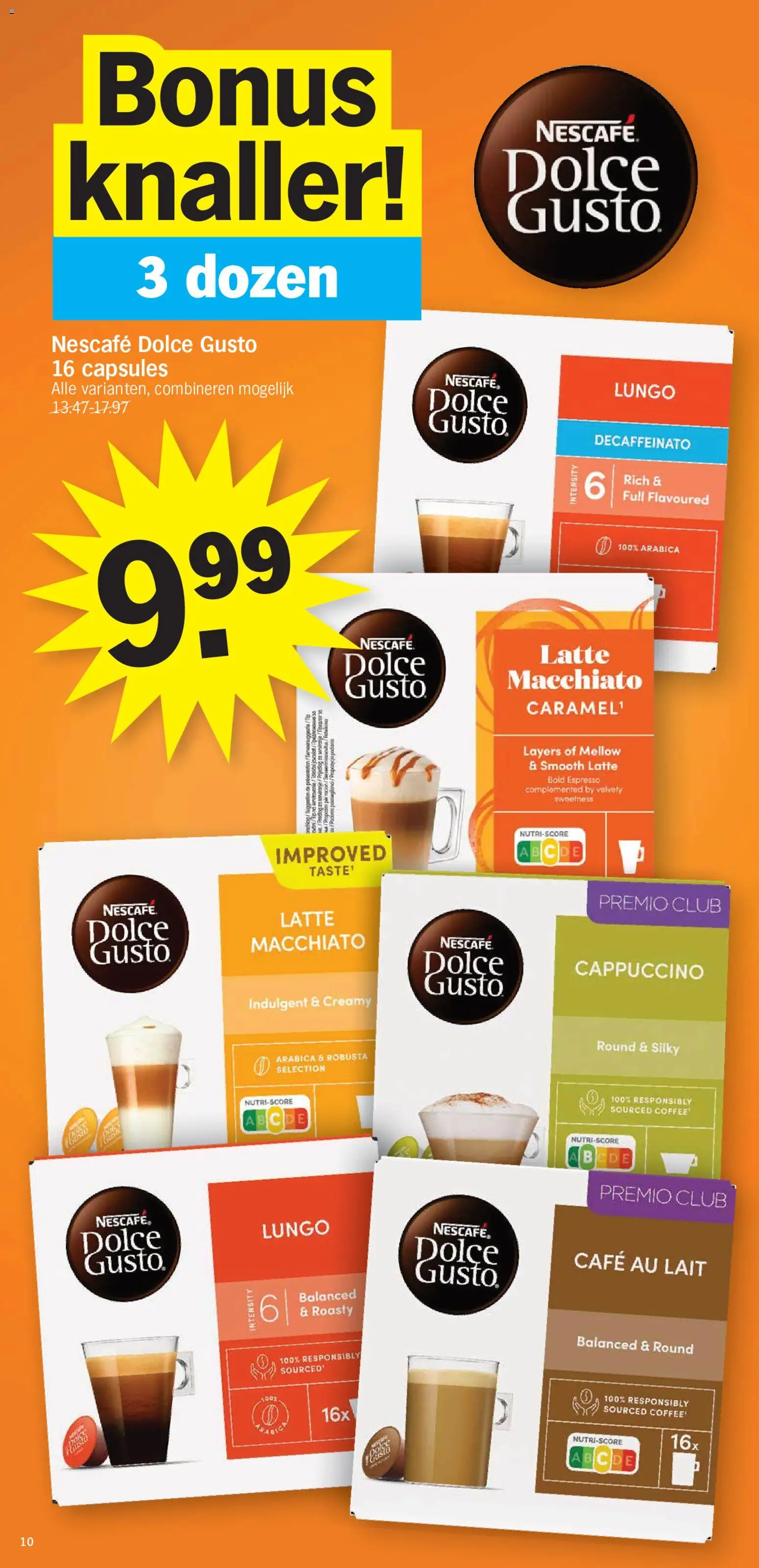 {H1} | Pagina: 10 | Producten: Nescafe, Cappuccino