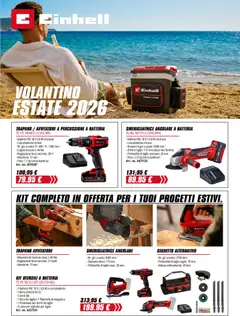 Anteprima del volantino Einhell volantino valido a partire dal 01.06.2026