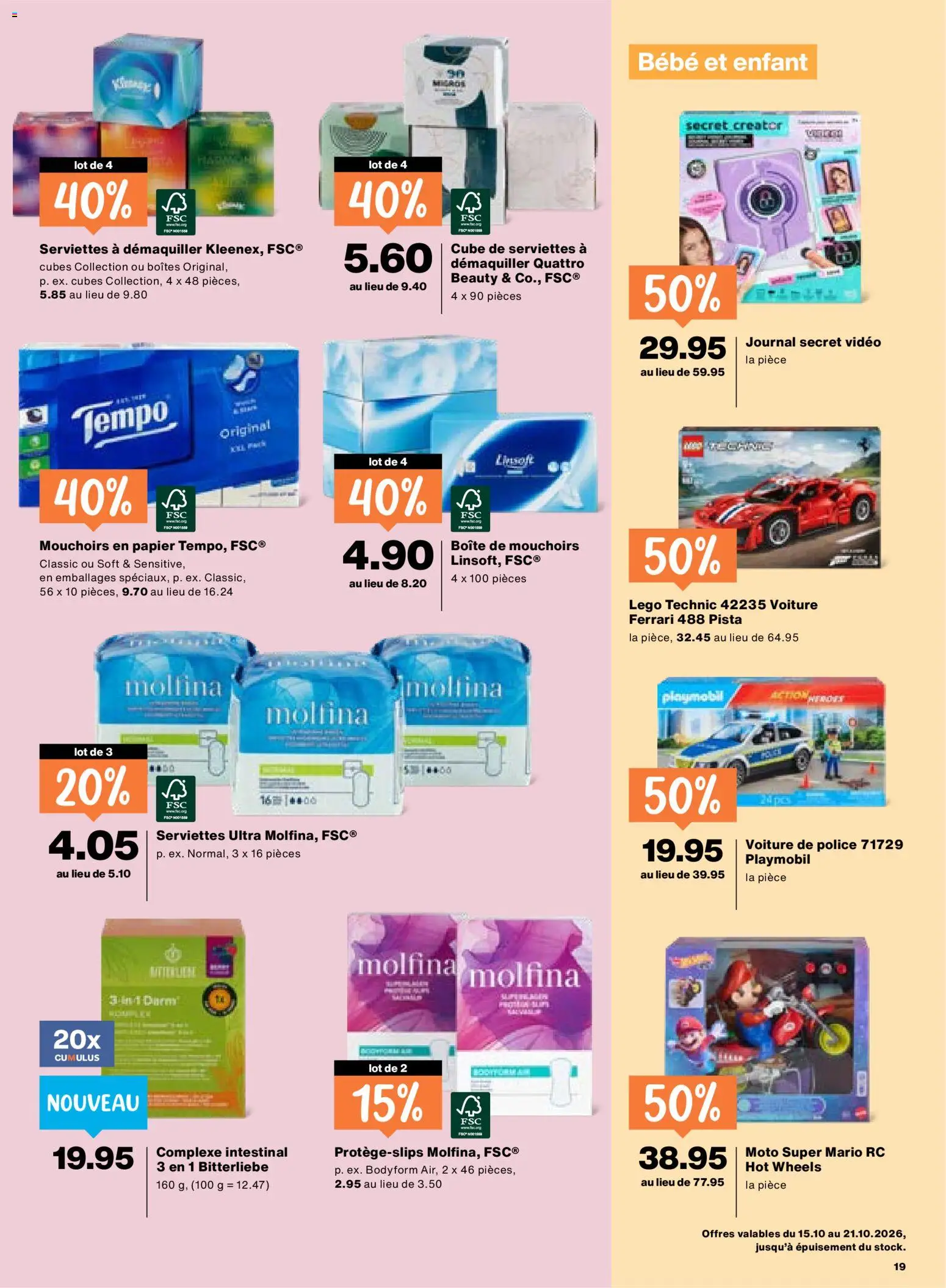 Migros aktionen FR – gültig ab 15.10.2026 | Seite: 19