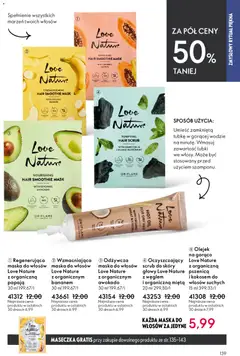Pogląd oferty "Oriflame Katalog 6 2026" - ważna od 15.04.2026 | Strona: 139 | Produkty: Smoothie, Mięta, Maska do włosów, Maska