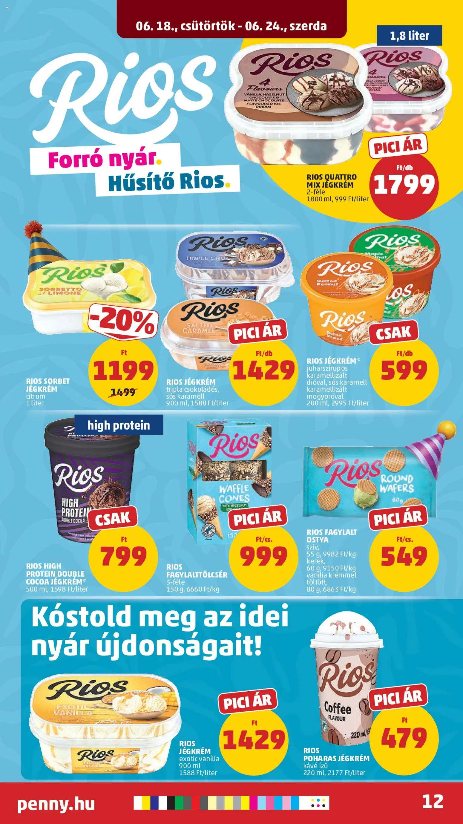 PENNY akciós ujság - amely érvényes a következő dátumtól: 18.06.2026 | Oldal: 14