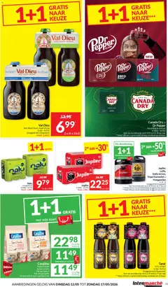 Intermarché folder week 20 - Voorbeeld van een folder van Intermarché, geldig van 12.05.2026 | Pagina: 11 | Producten: Bier, Zalm, Granen, Kaart