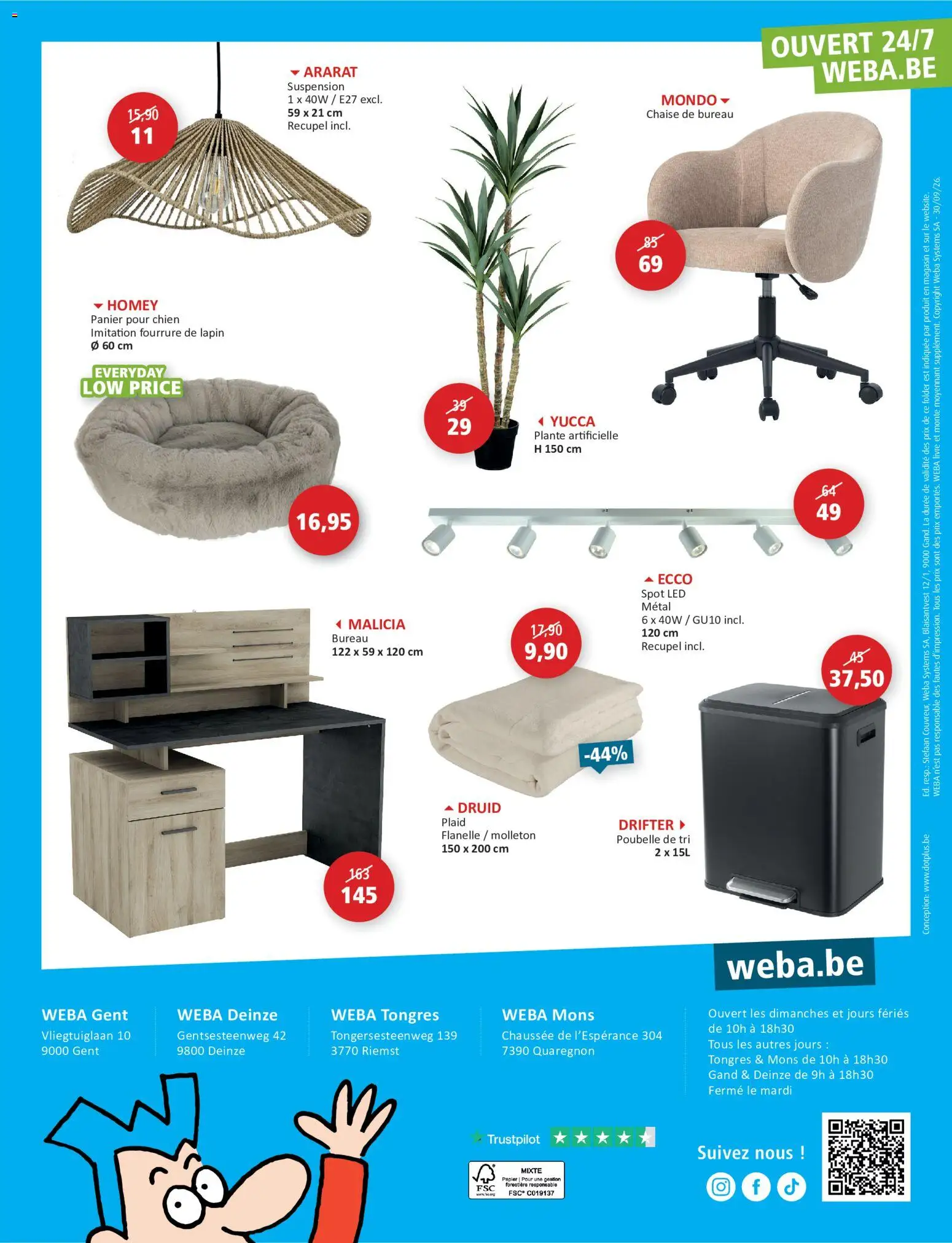 {H1} | Pagina: 8 | Producten: La, Papier, Bureau