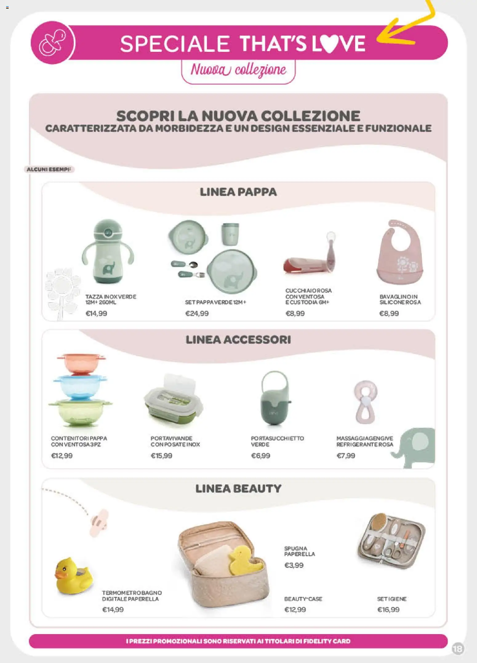 Volantino Bimbo store del 02/07/2026 | Pagina: 18 | Prodotti: Spugna, Silicone