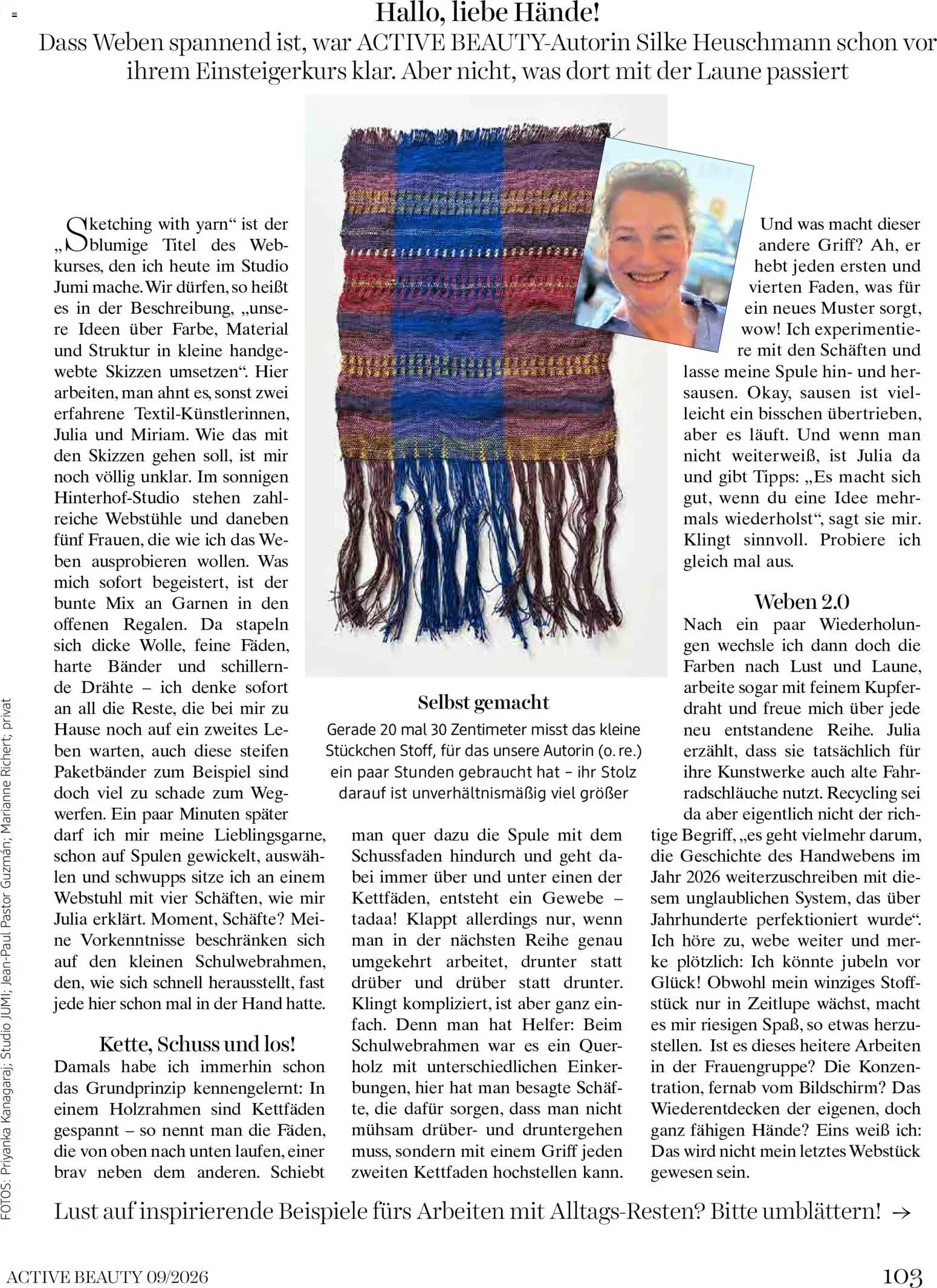 dm drogerie markt Active Beauty Magazin 09/2026 gültig ab 01.09.2026 | Seite: 103