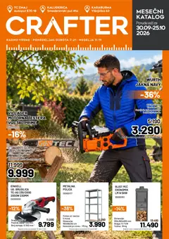 Crafter katalog - pregled Crafter kataloga - važi od 01.10.2026