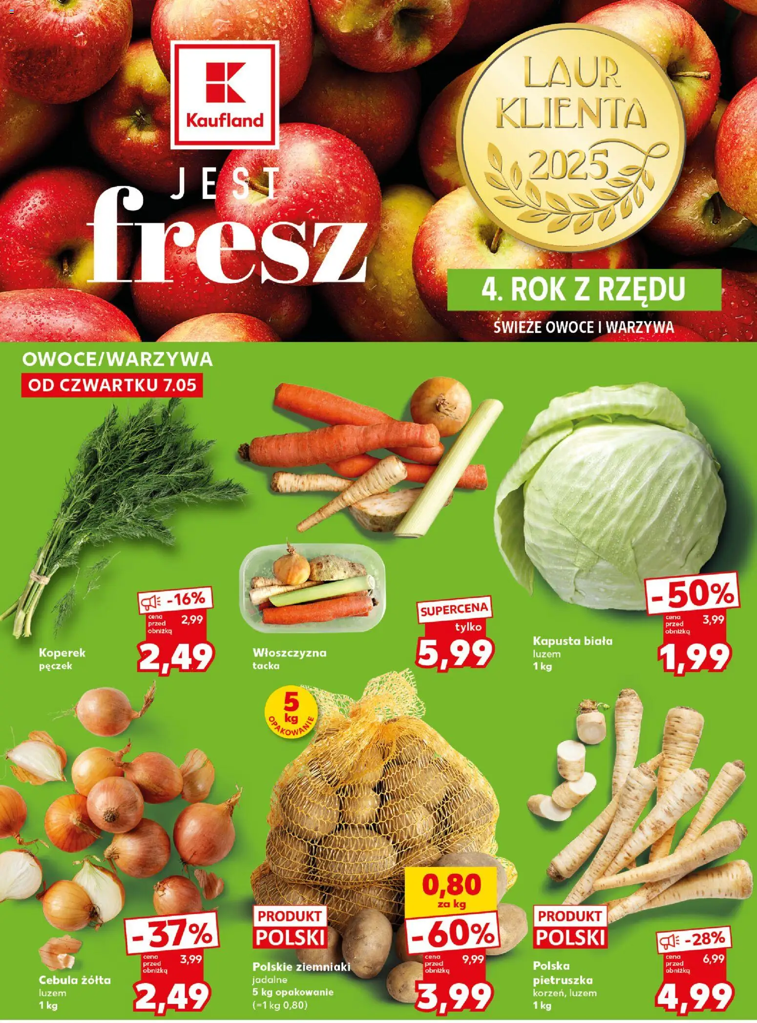Kaufland Polsko leták - Mocny start od 11.05.2026 | Strana: 10 | Produkty: Kapusta