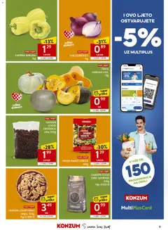 Konzum Katalog - Pregled kataloga iz trgovine Konzum, vrijedi od 29.07.2026 | Stranica: 9