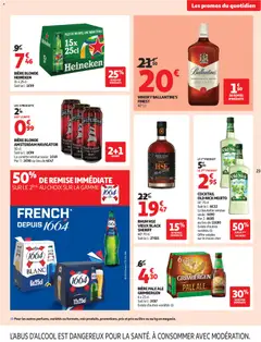 Auchan - Prévisualisation de Auchan  Produits laitiers supers valide à partir de 02/06/2026 | Page: 23 | Produits: Heineken Bière blonde, Rhum, Bière, Heineken