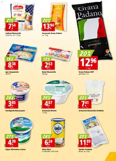 Aligro aktionen ab 07.09.2026 gültig | Seite: 17 | Produkte: Grana Padano, Mascarpone, Käse, Hüttenkäse