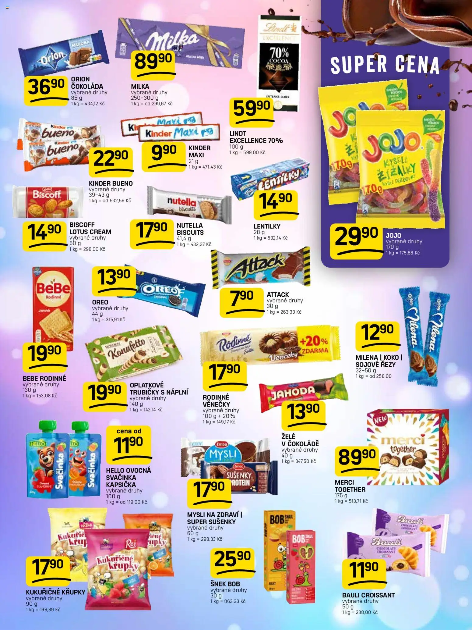 Flop leták od 27.05.2026 | Strana: 9 | Produkty: Lindt, Merci, Oreo, Protein