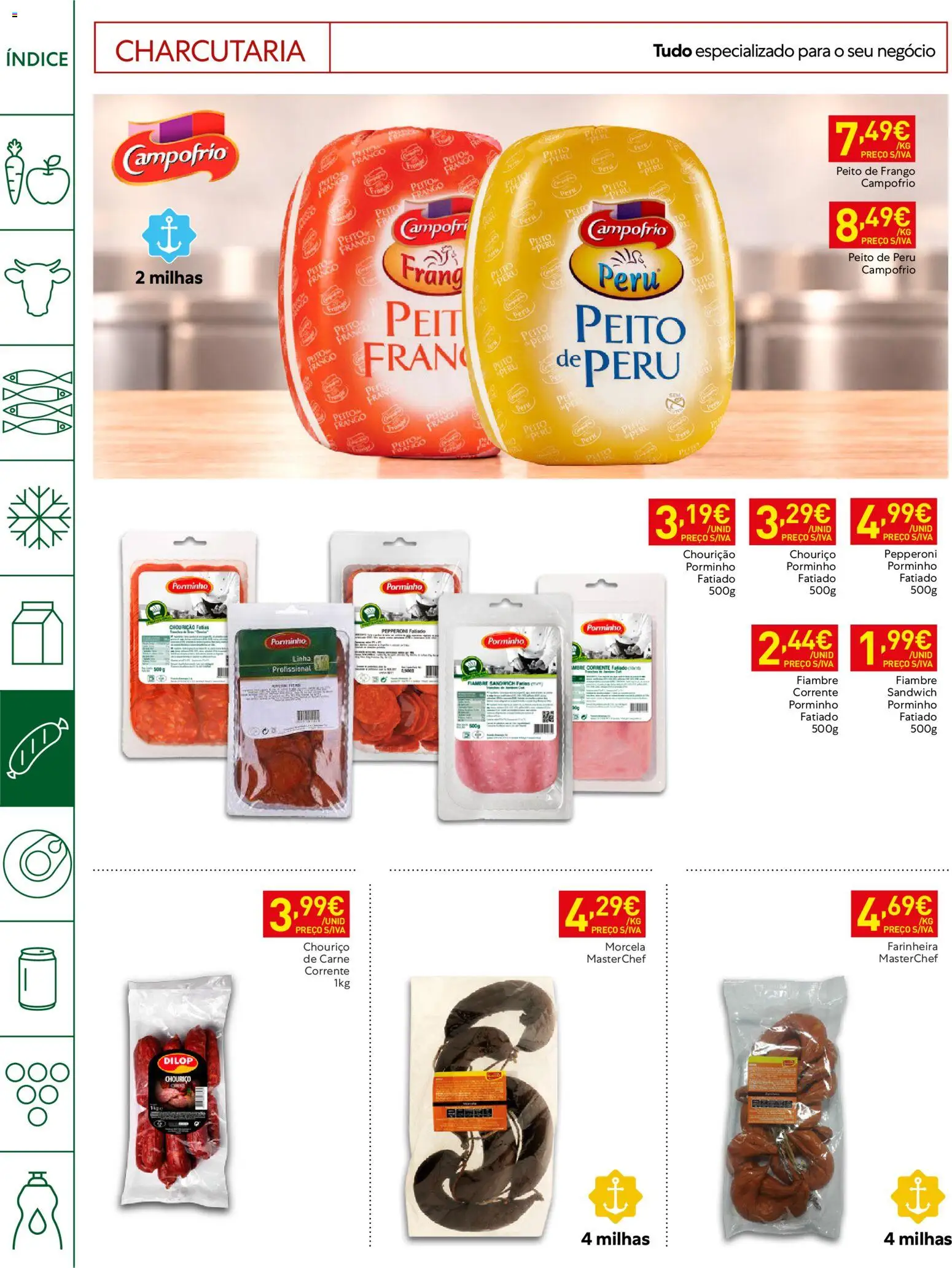 Recheio Horeca Madeira │ válido de 29/09/2026 | Página: 12 | Produtos: Peito de peru, Frango, Peru, Carne