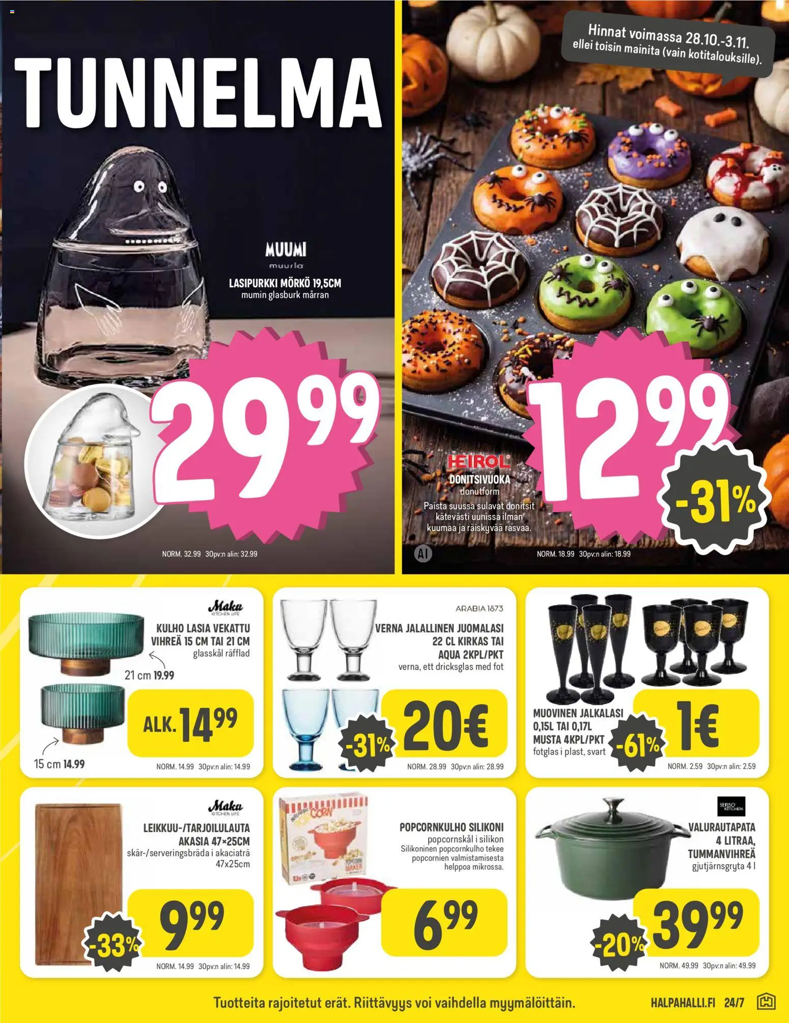 Halpa Halli tarjoukset – voimassa 28/10/2026 alkaen | Sivu: 9