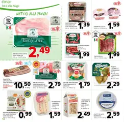 Anteprima del volantino Todis volantino valido a partire dal 14.05.2026 | Pagina: 14 | Prodotti: Speck, Salmone, Pancetta, Tramezzino
