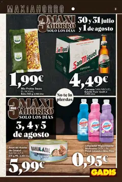 Vista previa Gadis folleto válido desde el 30/07/2026 | Página: 3