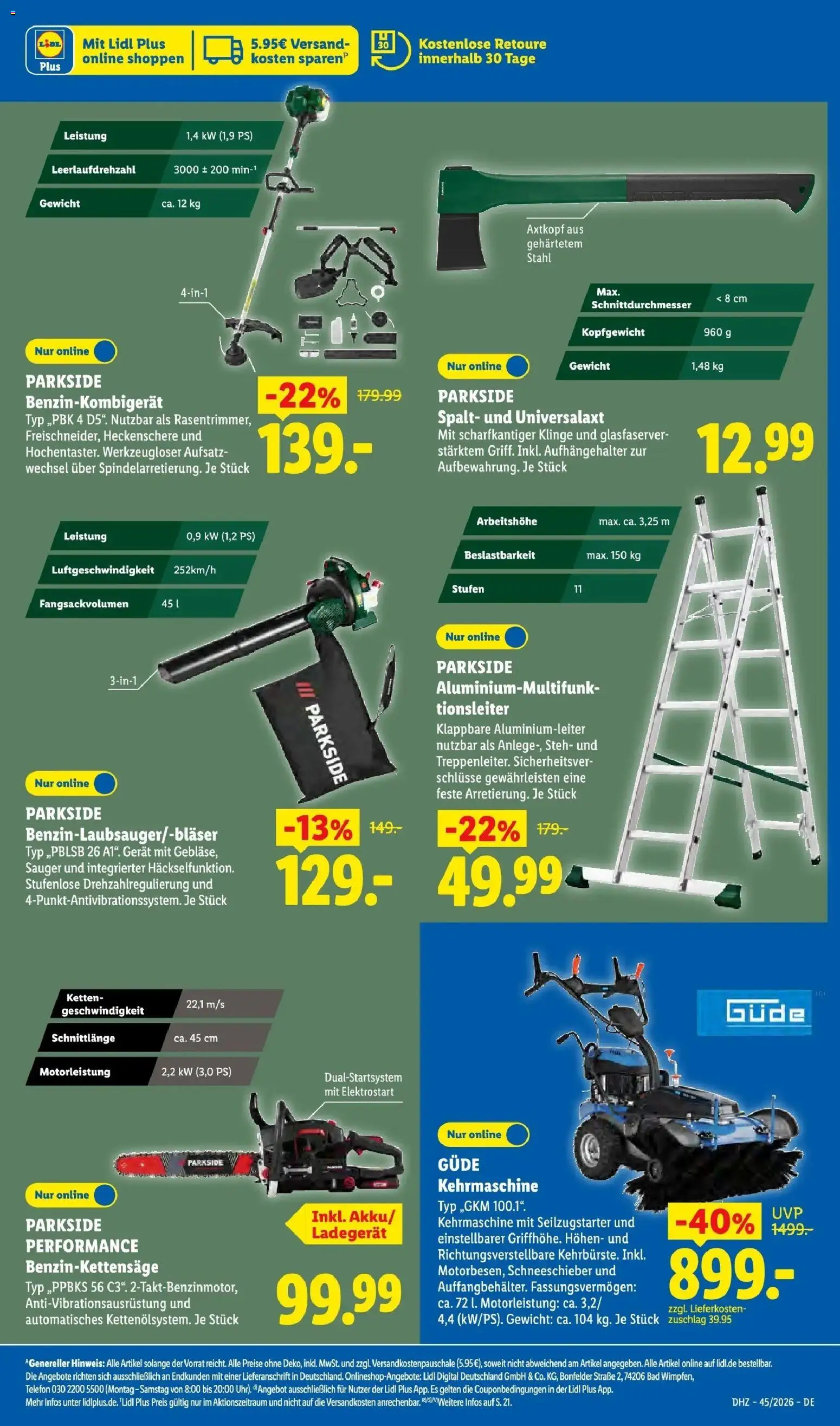Lidl Prospekt Braunschweig (ab 02.11.2026) zum Blättern » Angebote | Seite: 9 | Produkte: Gewicht, Bad, Axe, Telefon