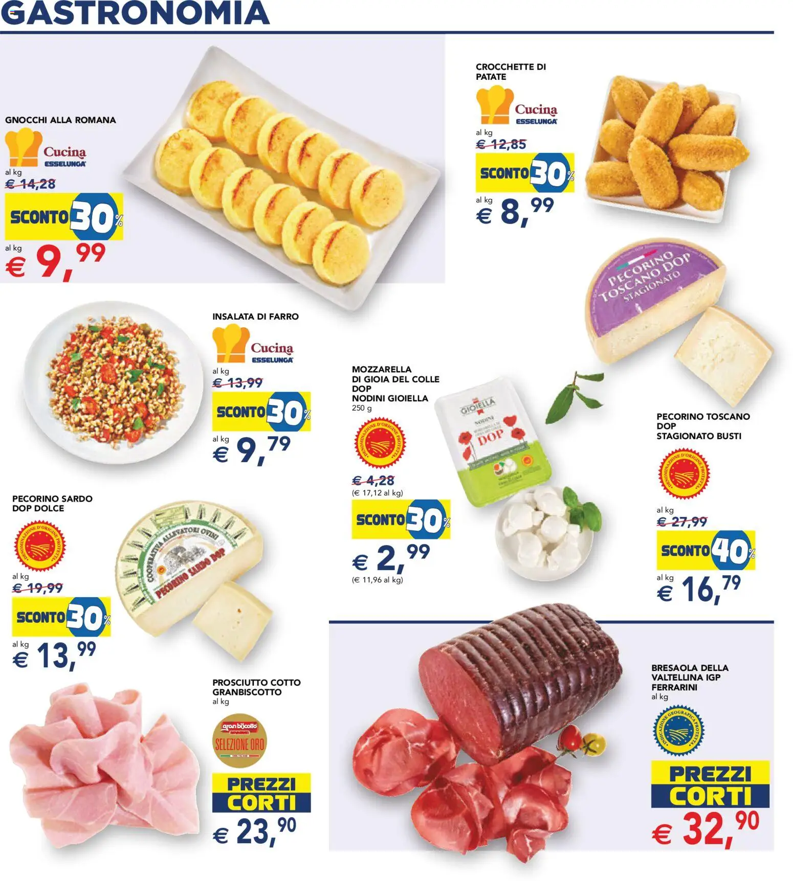Volantino Esselunga S del 12.03.2026 | Pagina: 14 | Prodotti: Bresaola, Insalata, Patate, Gnocchi