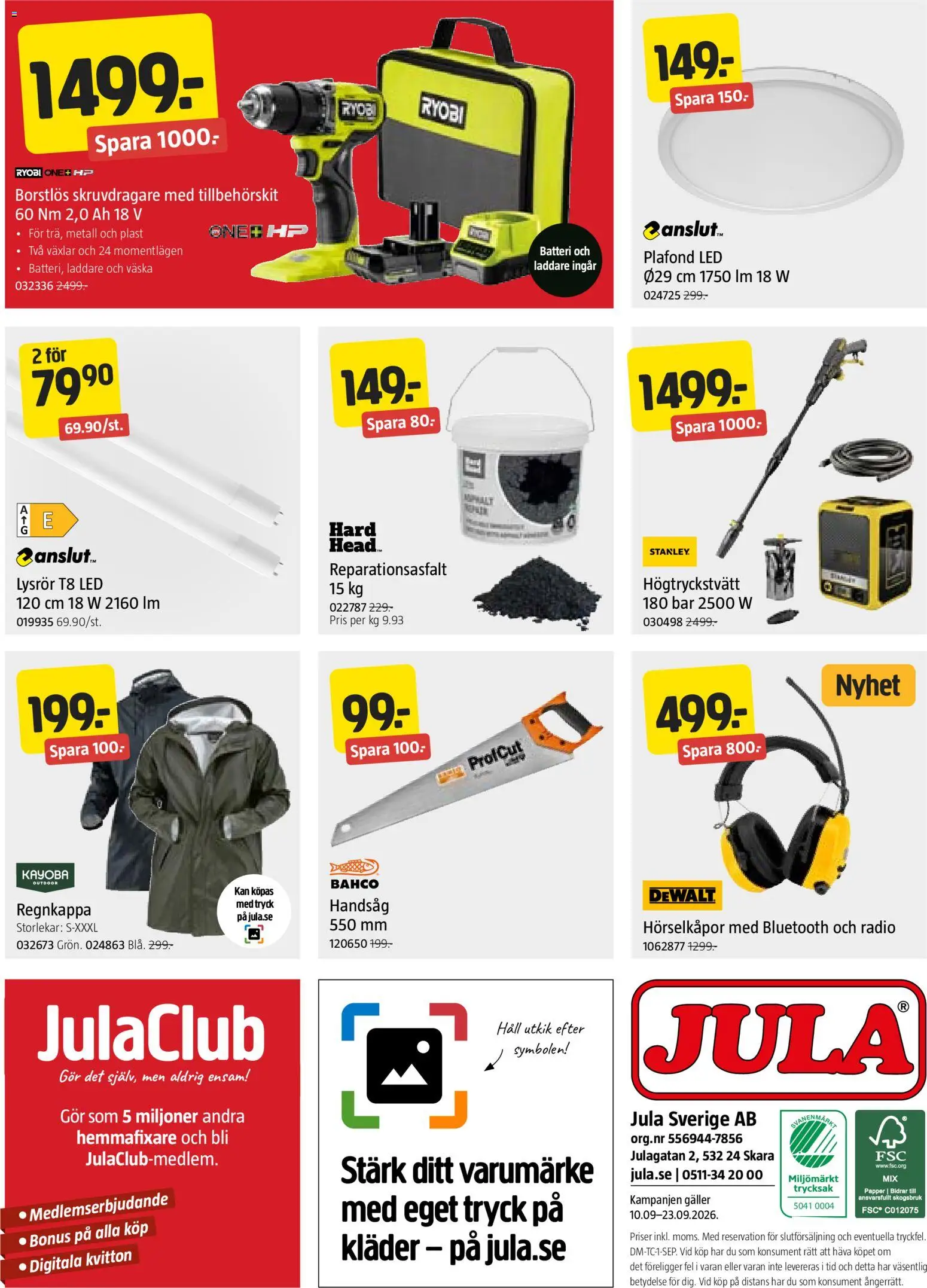 Jula reklamblad aktuell från 10/09/2026 | Sida: 8