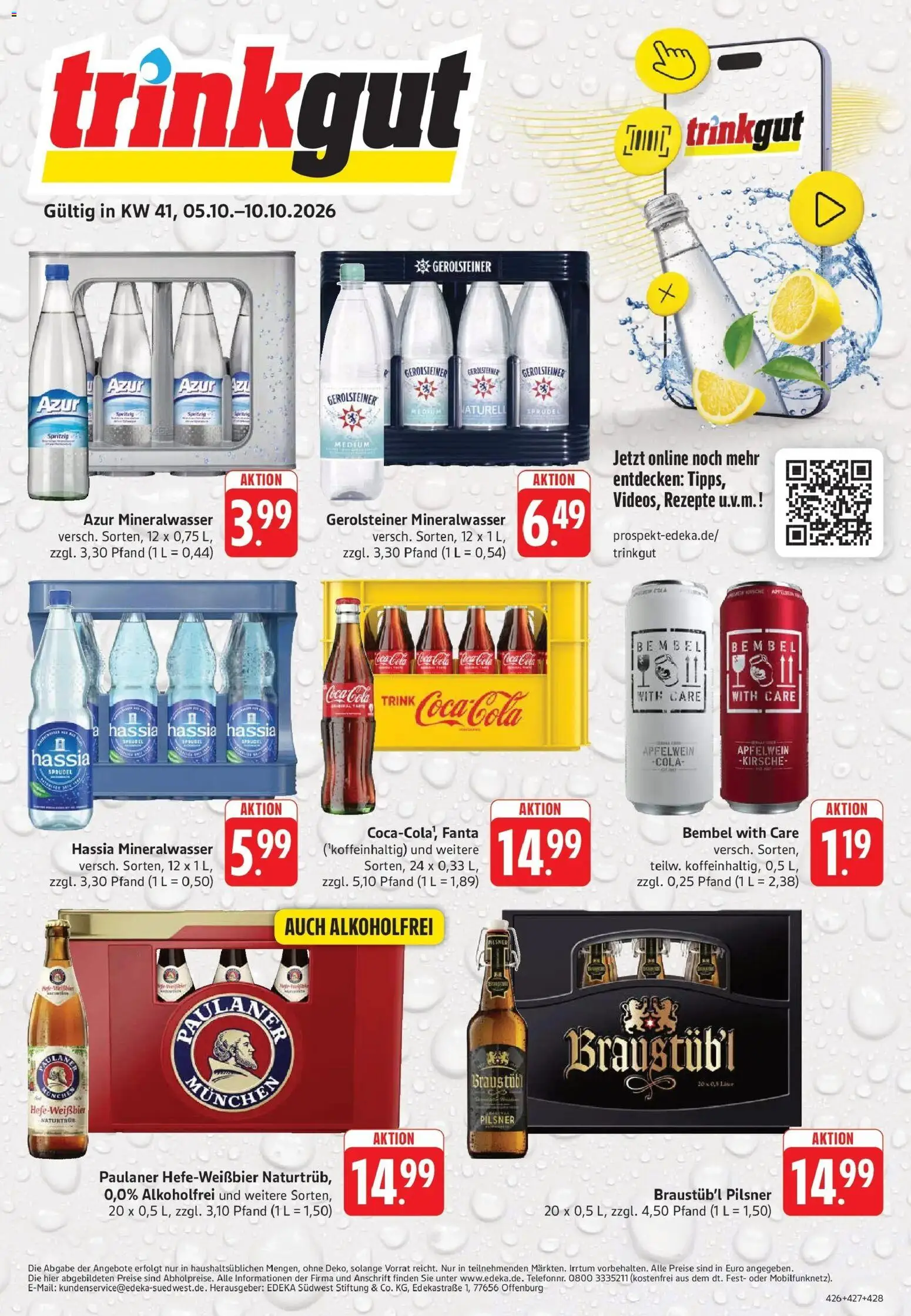 Trinkgut - trinkgut: Wochenangebote (ab 05.10.2026) » Angebote online | Seite: 1