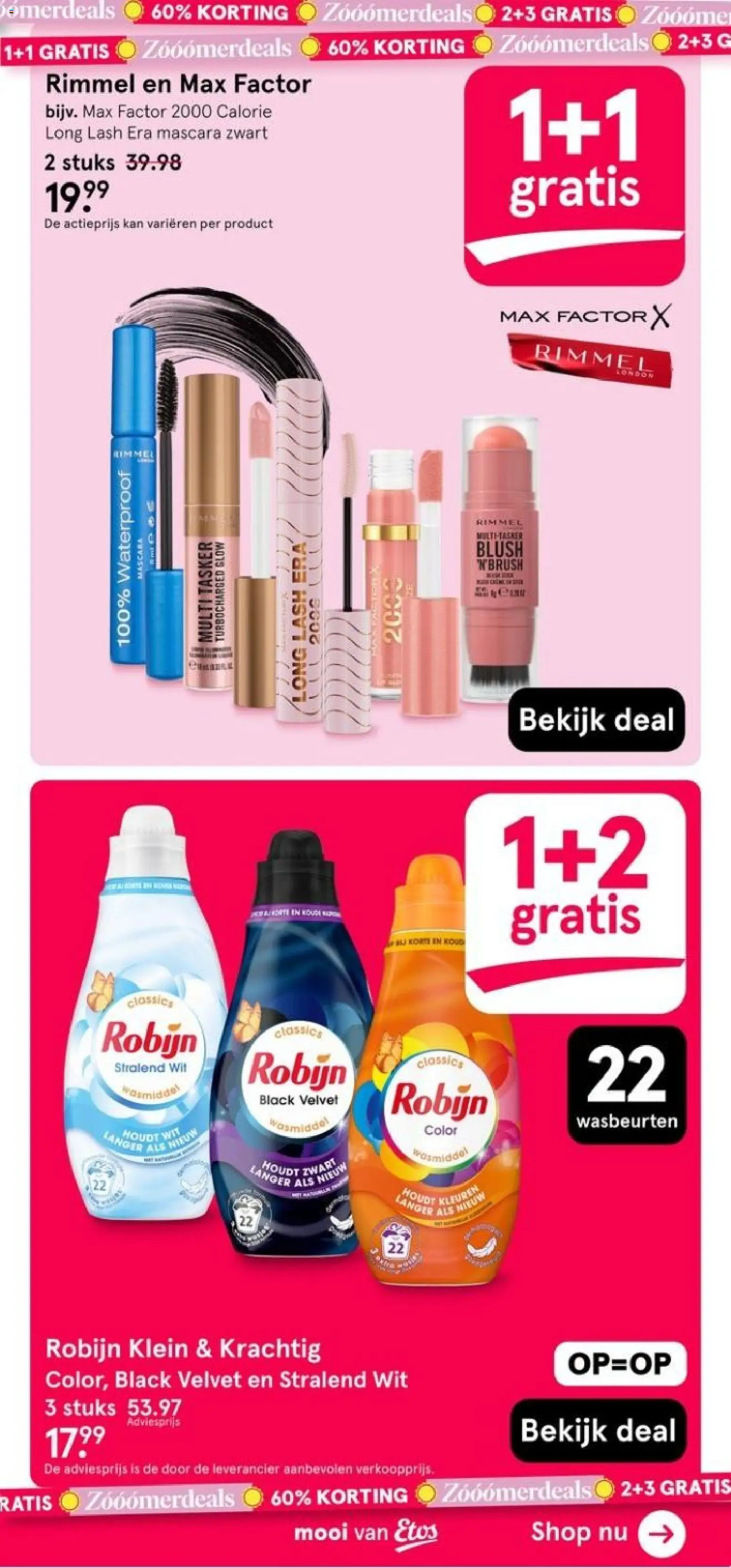 {H1} | Pagina: 3 | Producten: Wasmiddel, Robijn, Kan, Mascara