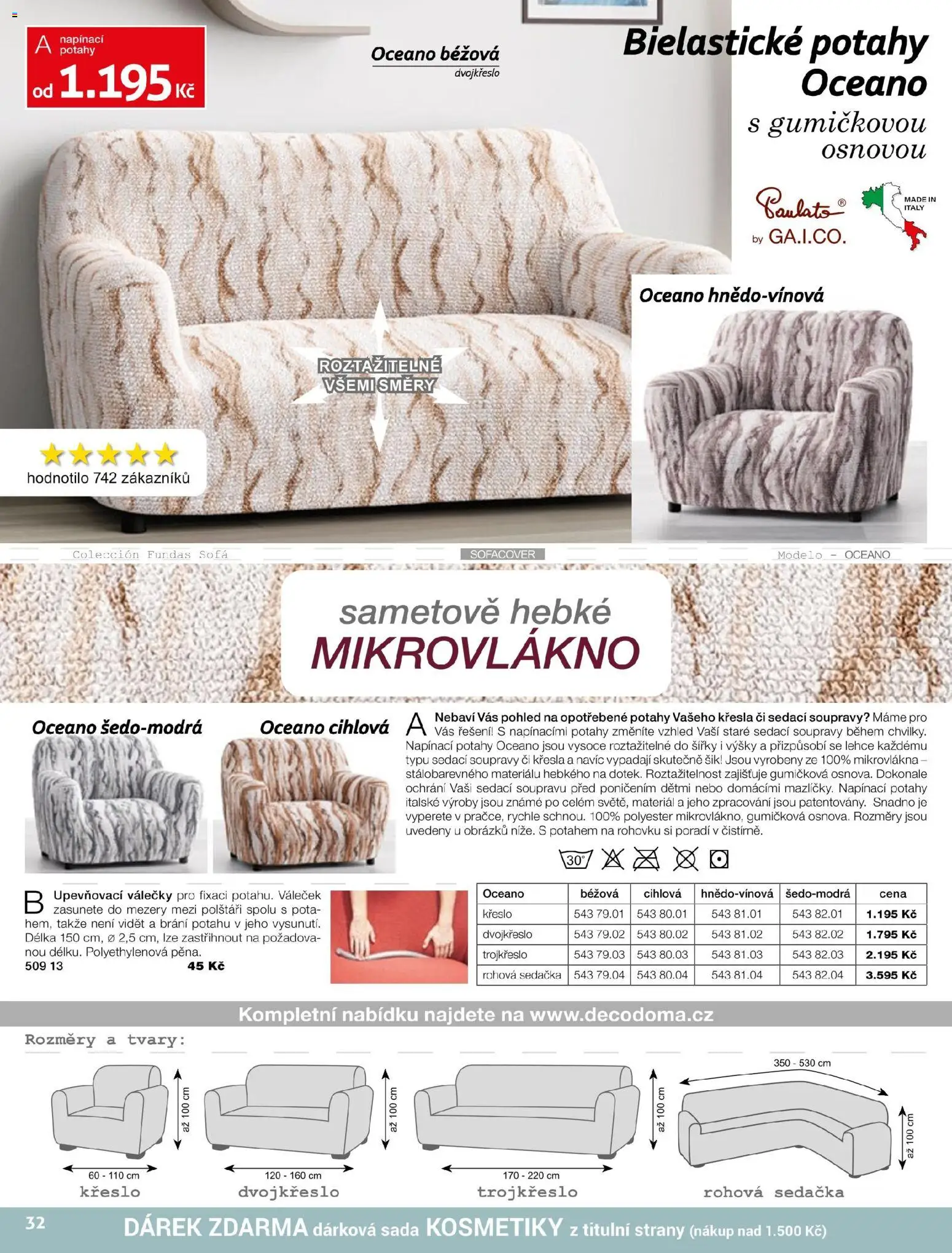 Decodoma katalog Vánoce 2026 od 04.10.2026 | Strana: 33 | Produkty: Křesla, Sedačka, Křeslo, Váleček