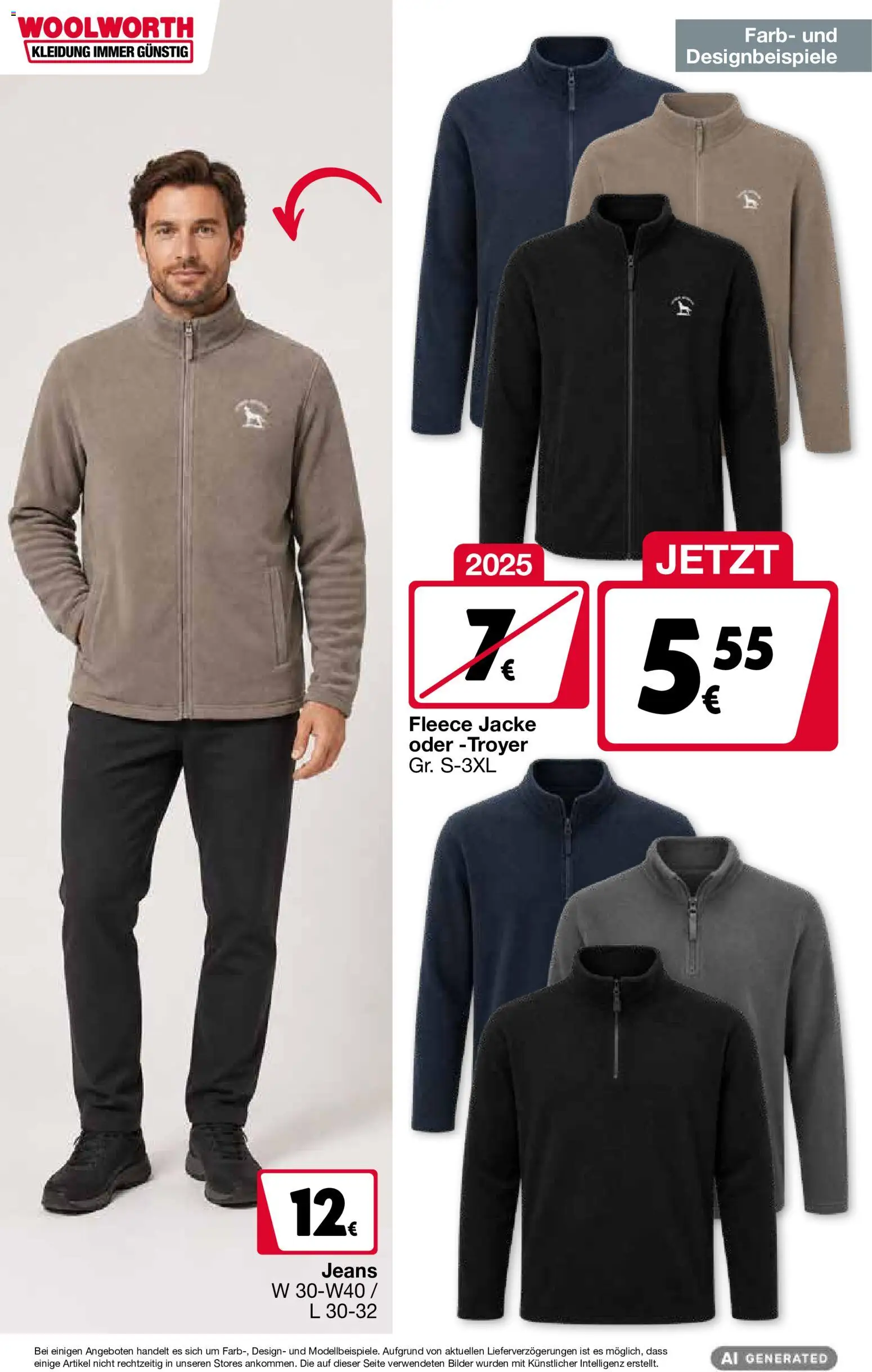 Woolworth Flugblatt gültig ab 15.10.2026 | Seite: 14 | Produkte: Jacke, Jeans