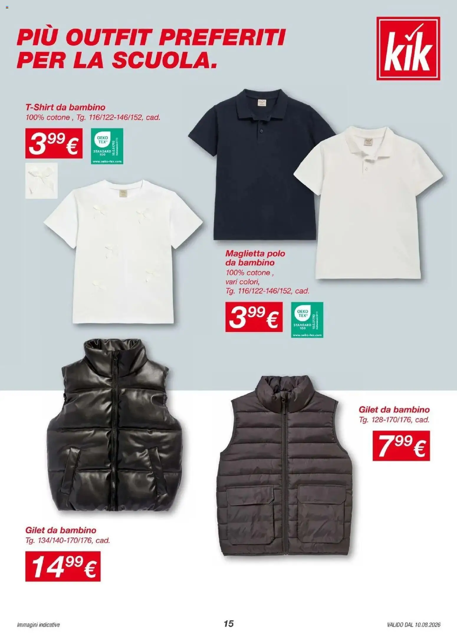 Nuovo KiK volantino Più divertimento a scuola dal 10/08/2026 > offerte anteprima 🛍️ | Pagina: 15