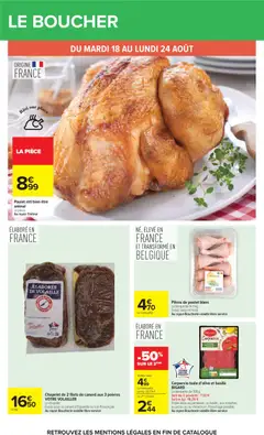 Carrefour - Prévisualisation de Carrefour Vos promos du quotidien valide à partir de 17/08/2026 | Page: 16