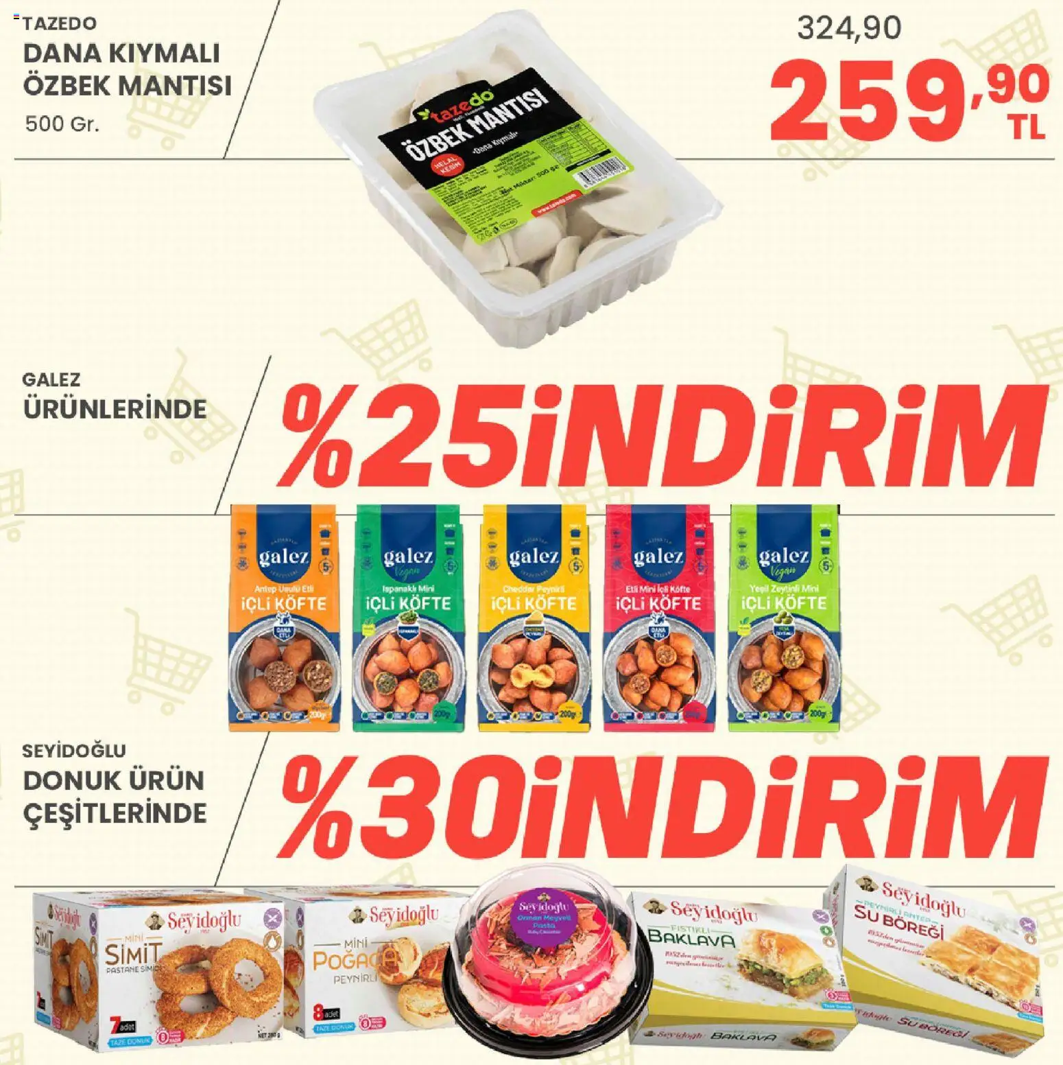 Sarıyer Katalog - 10 Temmuz 2026 tarihinden itibaren geçerlidir | Sayfa: 14 | Ürünler: Simit, Su