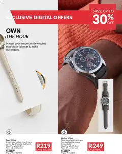 Avon specials catalogue – valid from 01/08/2026 | Page: 155 | Products: Watch, Rice, Cream