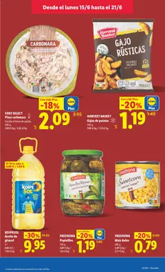 Vista previa HARVEST BASKET Gajos de patatas, CRUJIENTES CROCANTES válido desde el 15.06.2026 | Página: 25