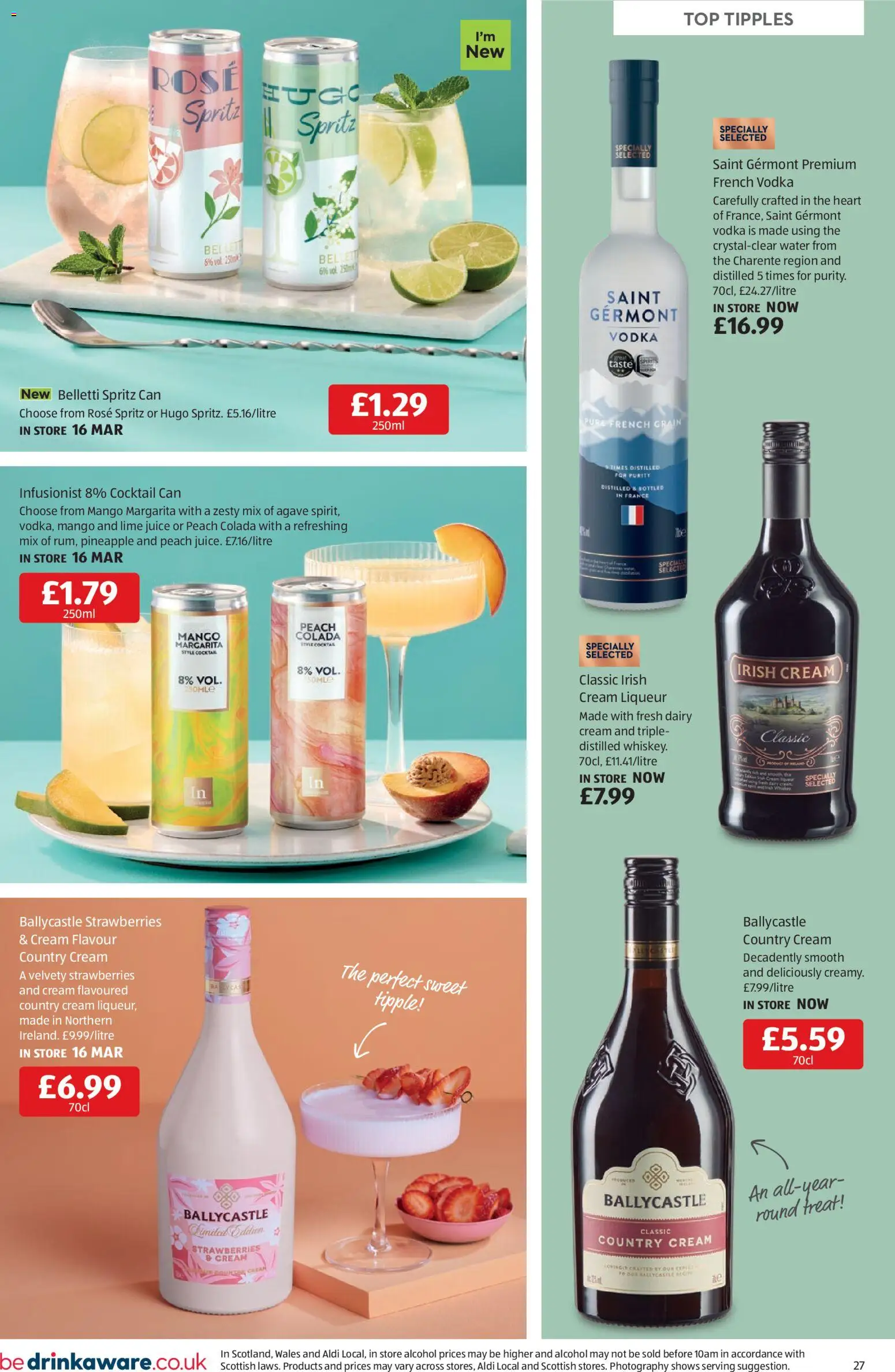 {H1} | Page: 27 | Products: Juice, Pineapple, Vodka, Mango