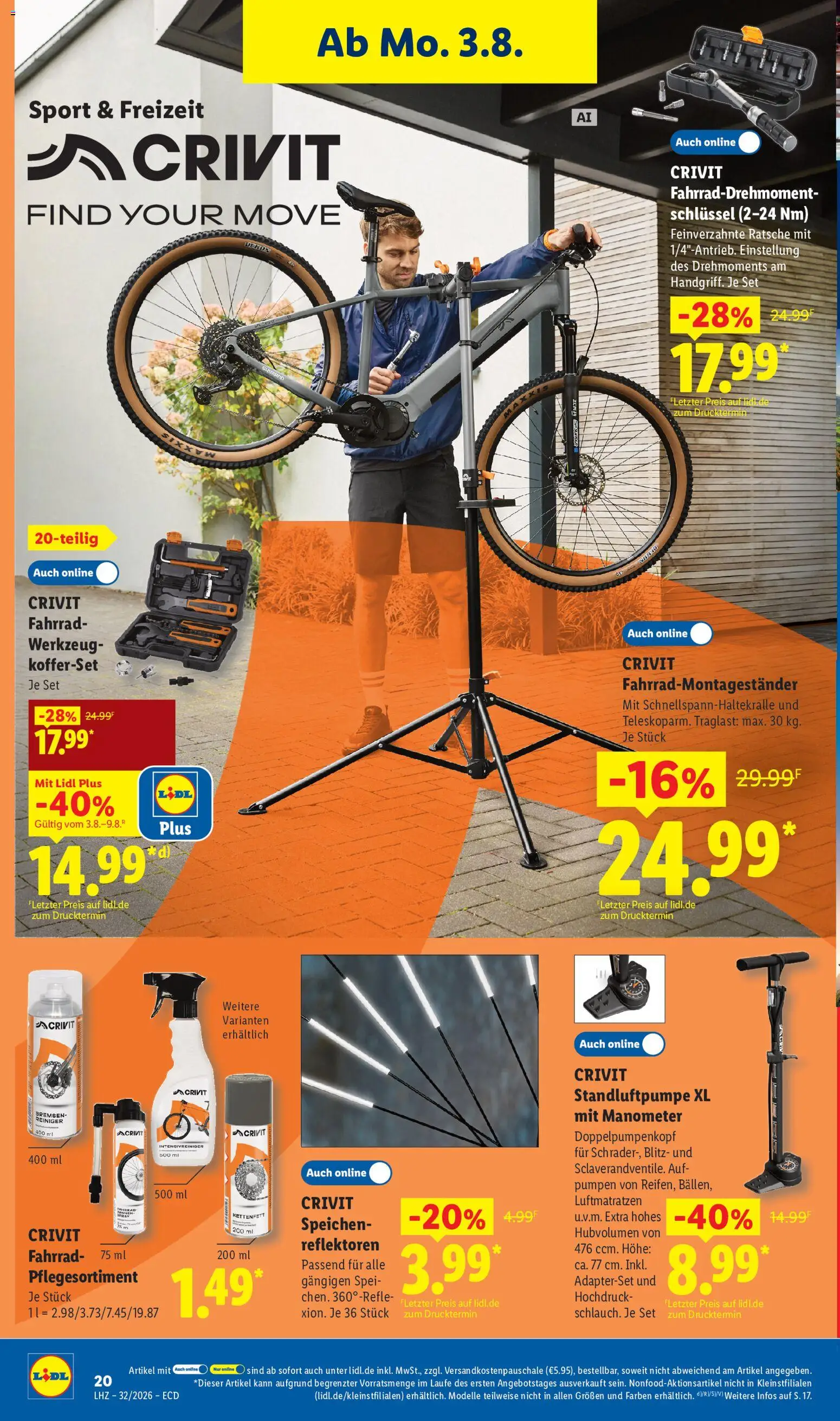 Lidl Angebot der Woche – gültig ab 03.08.2026 | Seite: 14 | Produkte: Manometer